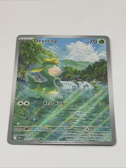 Deerling 091/086 Pokemon TCG: Scarlet & Violet White Flare Illustration Rare - Image 2
