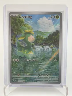Deerling 091/086 Pokemon TCG: Scarlet & Violet White Flare Illustration Rare - Image 5