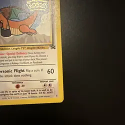 Dragonite #5 Black Star Promo WB Movie WOTC Pokemon Card - Image 4