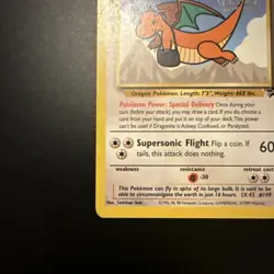 Dragonite #5 Black Star Promo WB Movie WOTC Pokemon Card - Image 5