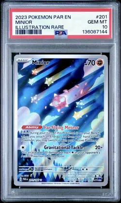 2023 Pokemon Paradox Rift EN Minor Illustration Rare PSA 10 Gem Mint - Image 1