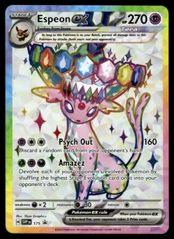 Pokemon TCG SV Promos #175 Espeon EX - Image 1