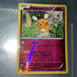 2014 DEDENNE 70/119 Reverse Holo Rare Pokemon TCG XY Phantom Forces NEAR MINT - Image 1