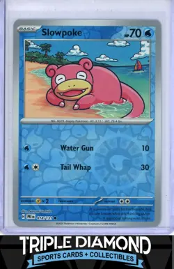 2025 Pokemon Prismatic Evolution #018/131 Slowpoke Reverse Holo H50 - Image 1