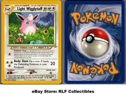 2002 Pokemon, Neo Destiny, #54/105 Light Wigglytuff, Uncommon - Image 1