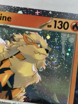Arcanine SVP 011 Scarlet & Violet Cosmos Holo Promo Pokemon Swirl NM - Image 3
