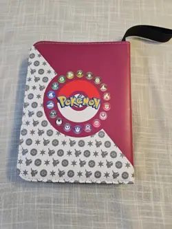Pokemon Binder Eevee With 50 Sleeves , Zip Closure And Wrist Strap - Image 2