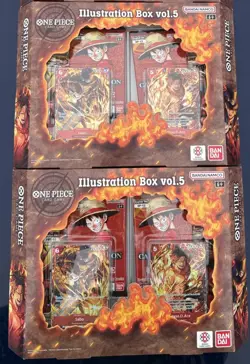One Piece Illustration Box Vol 5 BANDAI (lot Of 2) Brand New Sealed - Image 1
