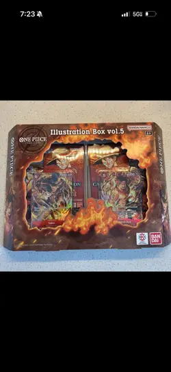 One Piece TCG Illustration Box Vol 5 SEALED Bandai Trading Card Games - Image 1