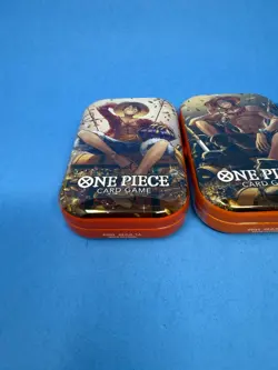 One Piece Tin Pack Set Vol 2 Set of 3 TS-02 OP-13 Factory Sealed Bandai - Image 2