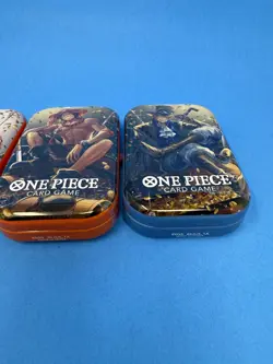 One Piece Tin Pack Set Vol 2 Set of 3 TS-02 OP-13 Factory Sealed Bandai - Image 3