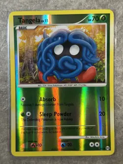 Tangela 76/99 Pokemon TCG Card Set Arceus Reverse Holo (Lightly Played) - Image 1