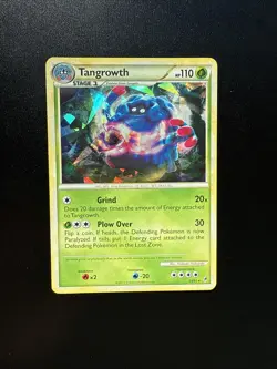 FREE SHIPPING Tangrowth Holo Card 34/95 - Call of Legends - Pokemon 2011 - Image 1