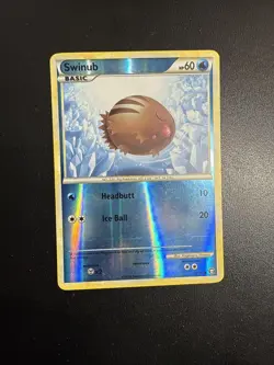 FREE SHIPPING Swinub 79/102 Reverse Holo Common Triumphant Pokemon Card - Image 1