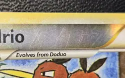 Pokemon TCG Dodrio 11/90 2010 Undaunted Reverse Holo Rare Card - MP - Image 3