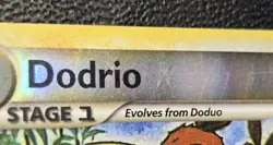 Pokemon TCG Dodrio 11/90 2010 Undaunted Reverse Holo Rare Card - MP - Image 4