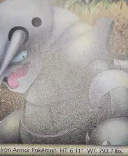 Pokemon TCG Aggron 1/102 2010 Triumphant Reverse Holo Rare Card - MP - Image 5