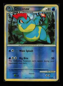 Croconaw 41/95 Uncommon Reverse Holo Call of Legends Pokemon Card - Image 1