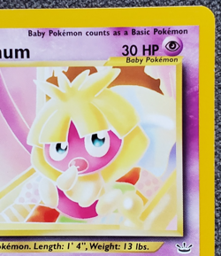 1st Edition Smoochum - Neo Revelation - #54/64 - Vintage Pokemon Card 2001 WOTC - Image 3