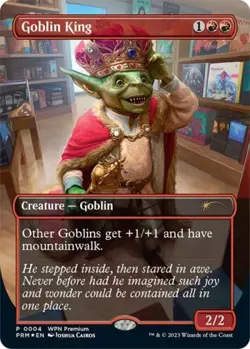 Goblin King -Foil Light Play MTG Promos: WPN and Gateway - Image 1
