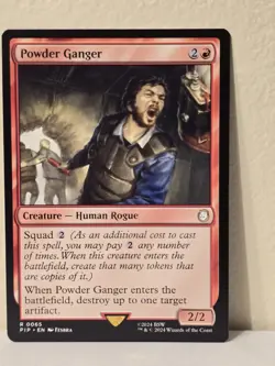 Powder Ganger, From Fallout, Magic the Gathering, MTG, R0065 - Image 1