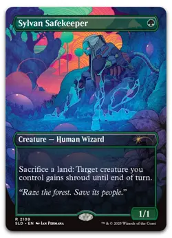 Sylvan Safekeeper #2109 (NM) Secret Lair Drop SLD Magic MTG - Image 1