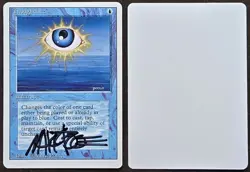 Signed MtG Magic Mark Poole Artist Proof _ Revised _ THOUGHTLACE _VHTF 1/100! - Image 1