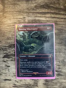 Hunting Velociraptor (Borderless) Universes Beyond: Jurassic World Regular - Image 1