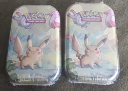 (1x) Pokemon TCG Kanto Friends Pikachu Mini Tin - SEALED - 2019 - Image 1