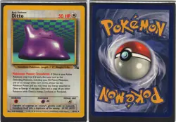 Ditto 18/62 Rare Fossil Pokemon LP - Image 3