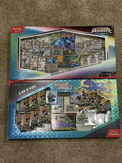 Pokemon Sea And Sky And Prismatic (Sam’s Club) Premium Collection Boxes 🔥✅👍 - Image 1