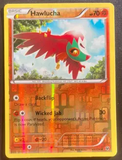 Hawlucha 48/124 Pokemon Fates Collide Reverse Holo Uncommon TCG LP - Image 1