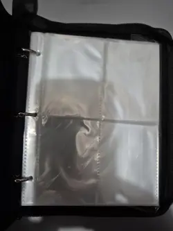 Pokemon Binder With 50 Sleeves , Zip Closure & Wrist Strap NEW - Image 3