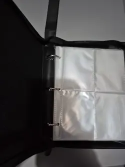 Pokemon Binder With 50 Sleeves , Zip Closure & Wrist Strap NEW - Image 4