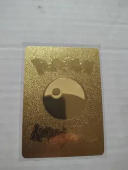 Pokemon Charizard VMax Gold Foil Fan Art LV.95 HP 586 - Image 2