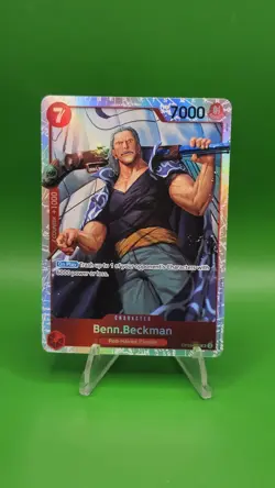 Benn Beckman Super Rare (SR) OP09-009 Emperors in the New World English - Image 1