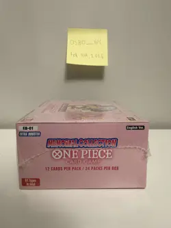 One Piece EB Memorial Collection EB-01 Booster Box Factory Sealed Ships Fast - Image 5