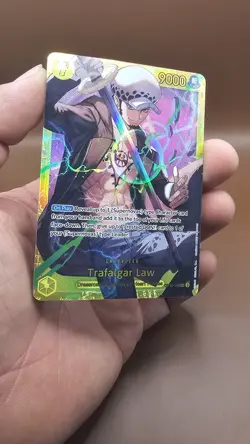 Trafalgar Law OP10-119 Secret Rare Royal Blood One Piece NM - Image 4