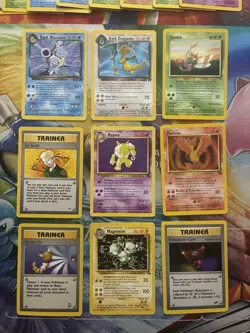 Vintage Pokemon Card Lot WOTC First Editon Shadowless Etc Dragonite Blastoise - Image 2