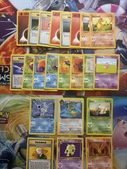 Vintage Pokemon Card Lot WOTC First Editon Shadowless Etc Dragonite Blastoise - Image 3