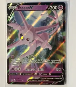 Espeon V - 064/203 Pokemon Evolving Skies SWSH NM Pack Fresh Ultra Rare Card - Image 1