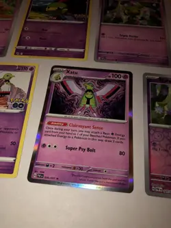 Lot Of 7 Natu and Xatu Pokemon Cards - Image 3
