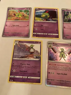 Lot Of 7 Natu and Xatu Pokemon Cards - Image 4