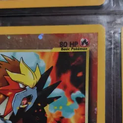 Pokemon TCG Entei Wotc Promo 34/53 Reverse Holo Basic 80 HP Card 2001 English - Image 3