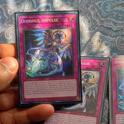 Konami Dominus Impulse Trap Card Lot (3) Holo 1st Edition 2020 English - Image 1