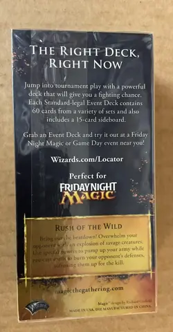 MAGIC THE GATHERING: 2014 CORE SET EVENT DECK (2013) Wizards o/t Coast; Sealed - Image 2