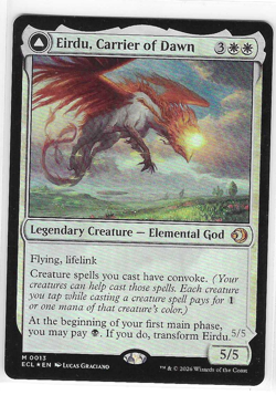 Eirdu Carrier of Dawn - Isilu Carrier Of Twilight | MTG | Lorwyn Eclipsed | Foil - Image 1