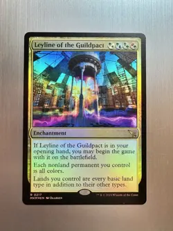 Leyline Of The Guildpact - 217 - MTG: Murders at Karlov Manor - Rare - FOIL - Image 1