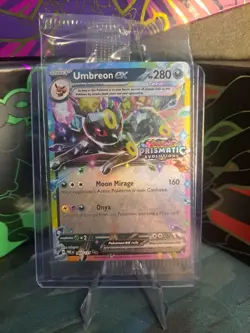 (SEALED) Umbreon ex 060/131 Prismatic Evolutions Stamped Promo Pokemon TCG - Image 1