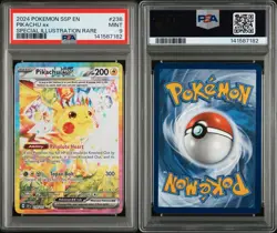 Pokemon TCG Pikachu EX 238/191 PSA 9 Mint Special Illustration Rare - Image 3